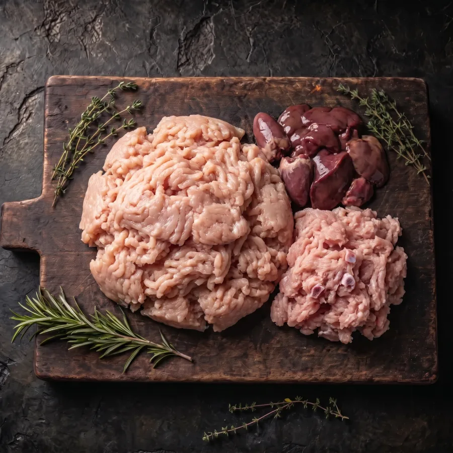 Whole Carcass Chicken raw composition