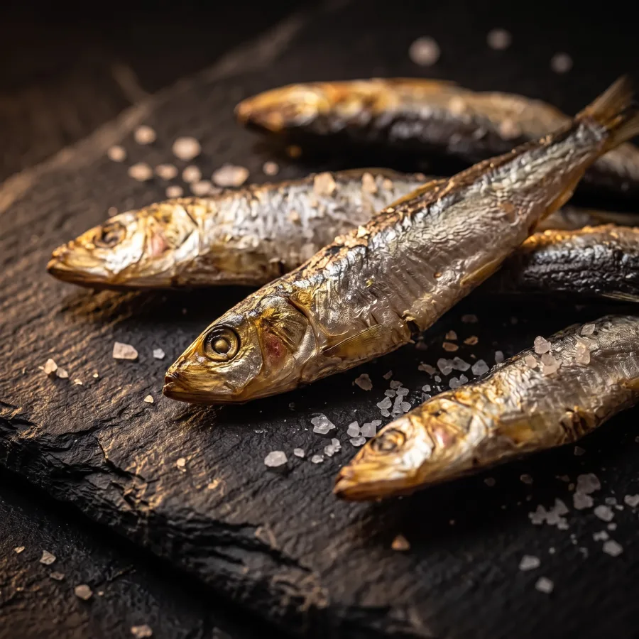 Freeze-Dried Sardines — The fish